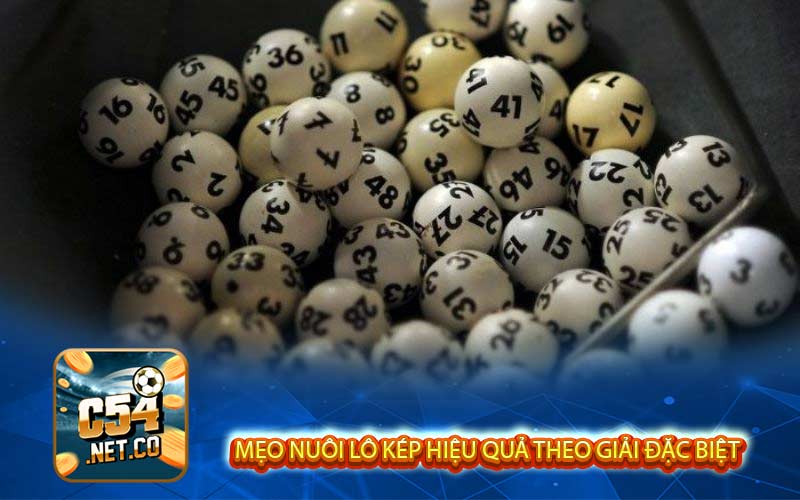 Mẹo nuôi lô kép hiệu quả theo giải đặc biệt